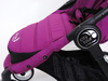 BABY MALY LEKKI TRAVELOWY DO PODROZY WÓZEK SPACEROWY JOGGER CITY TOUR | PURPLE/RÓŻOWY | GARNET/CZERWONY