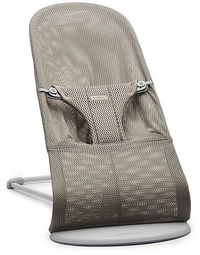 BABYBJÖRN - Bouncer Bliss MESH - Grey Beige