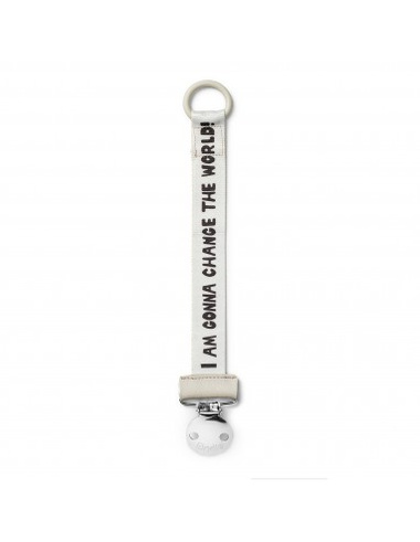 Elodie Details - Pacifier Clip - Change the world