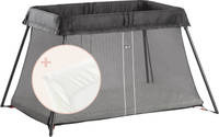 BABYBJÖRN - Travel Crib Light, Black + sheet