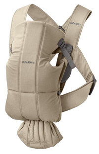 BABYBJÖRN - BABY CARRIER MINI, Beige  Woven