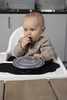 Herobility - talerzyk Eco Baby Plate - czarny