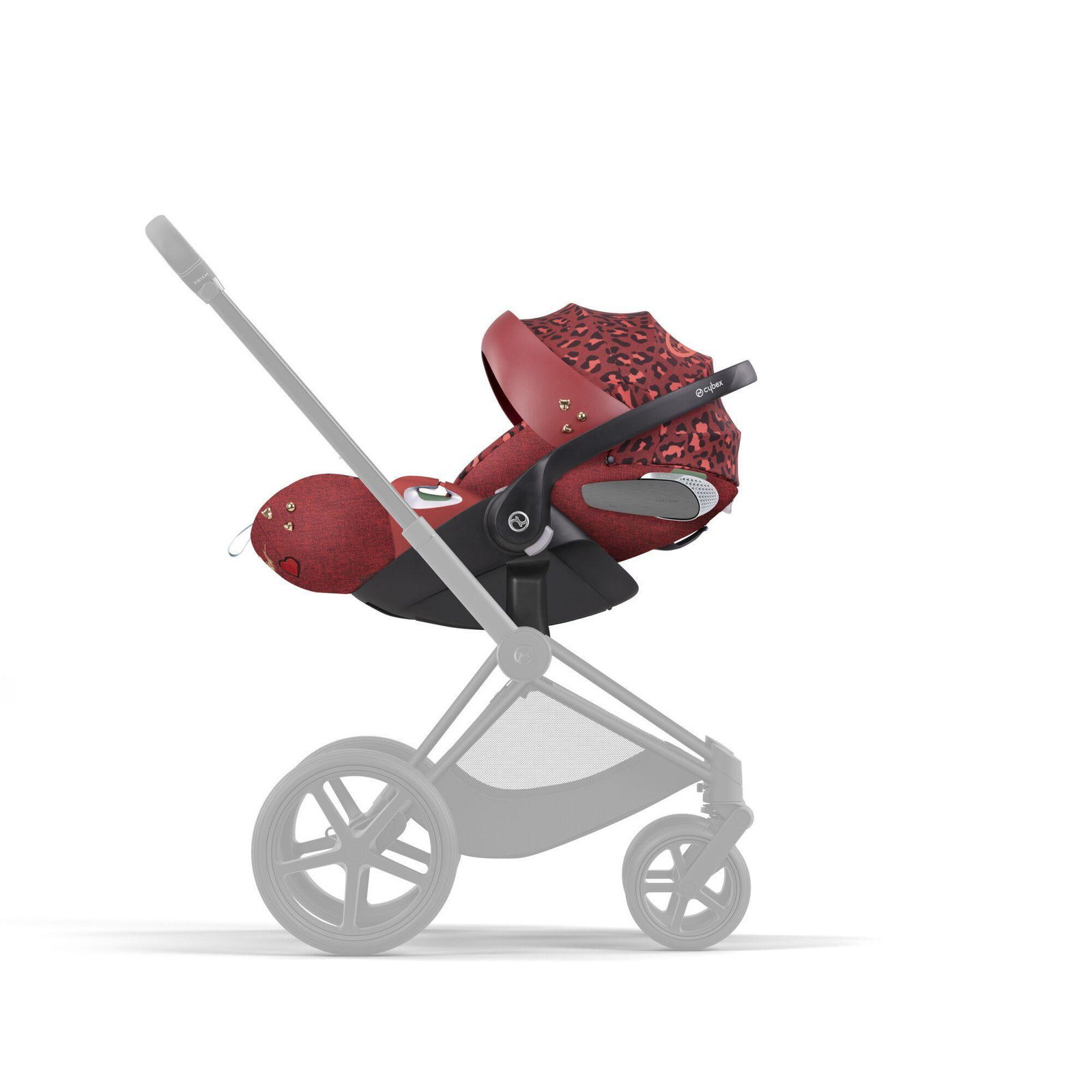 || CYBEX Fotelik Cloud T (Rosenrot Red) RockStar
