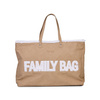 Childhome Torba Family Bag, Suede-Look Beż Baranek