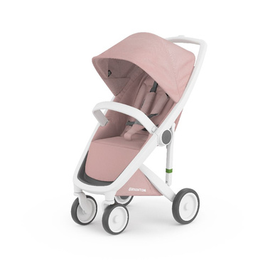 Greentom Wózek Classic Tapicer Rama White, Blossom