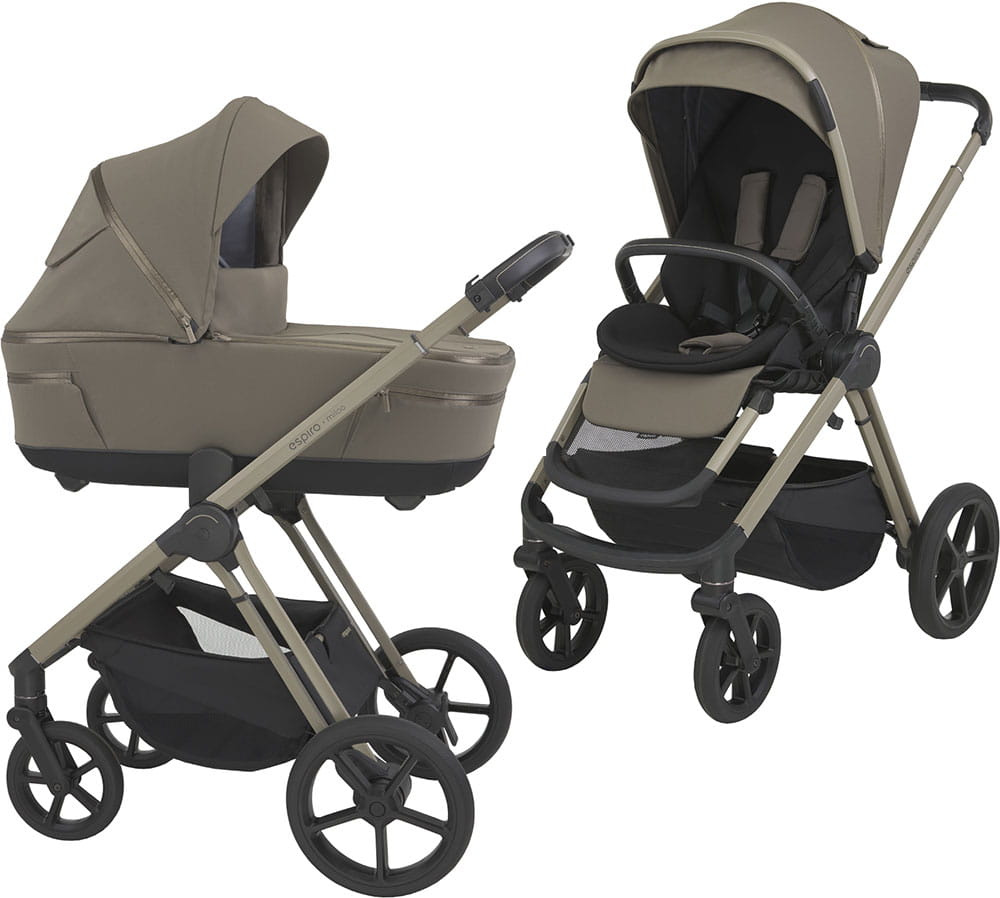 Espiro Wózek 2w1 Miloo, Charming Touch | beżowy