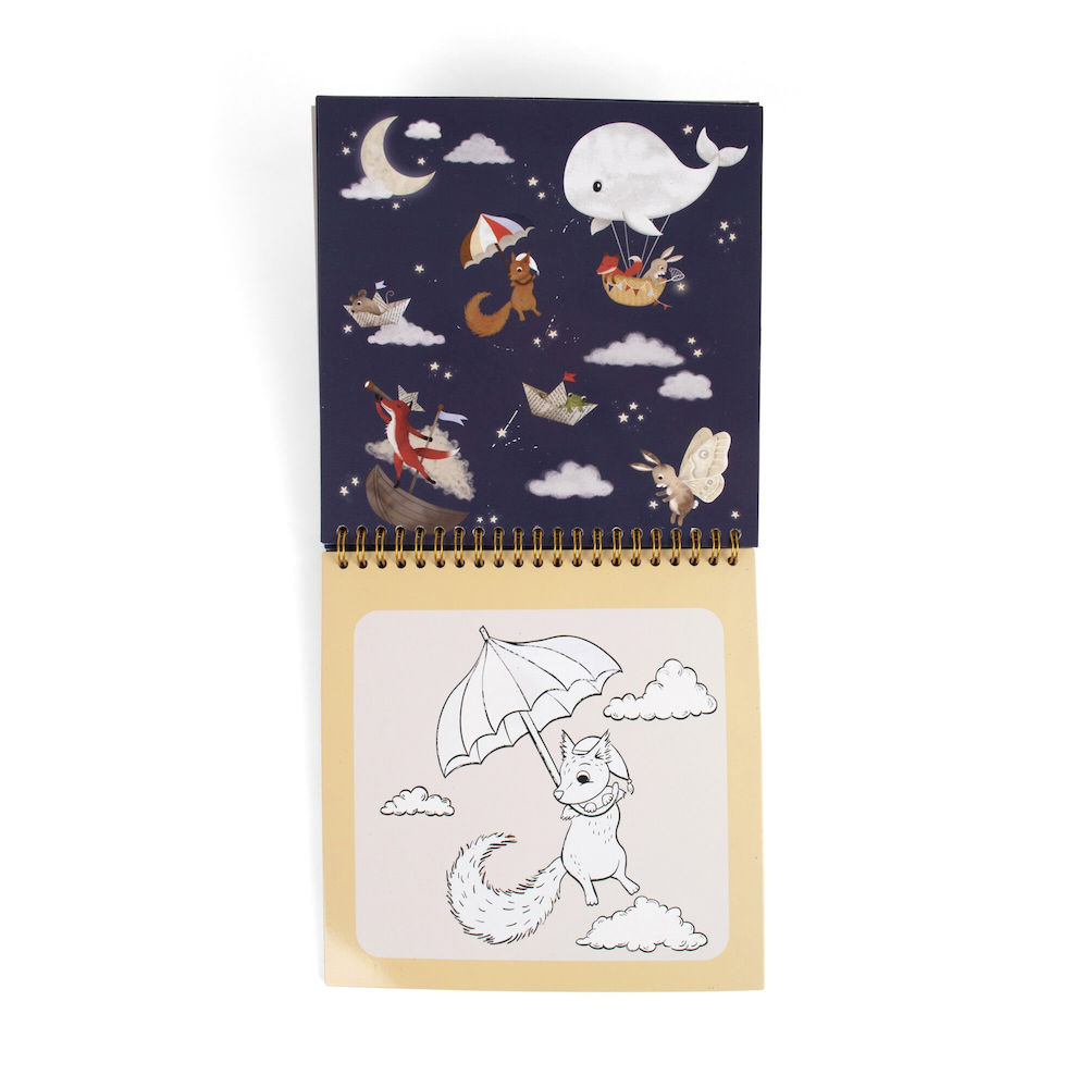 Filibabba Kolorowanka wodna Dreamy Adventures