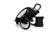 Hamax - Bike trailer for kids BREEZE ONE - Black