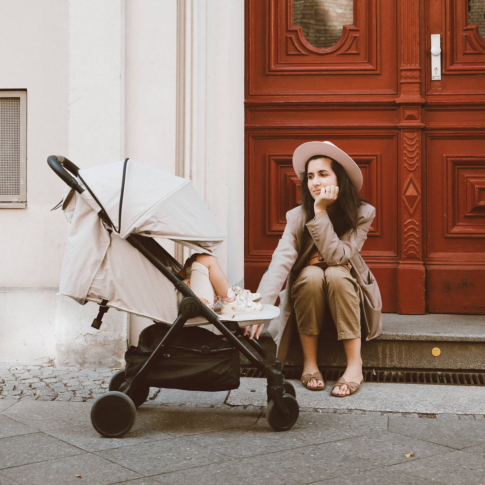 Elodie Details Wózek Mondo, (New) Moonshell Cream