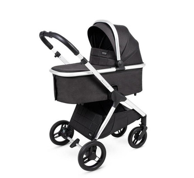 INSEVIO WÓZEK 2W1 DOLPHIN Slv Fr BLACK PEARL130000