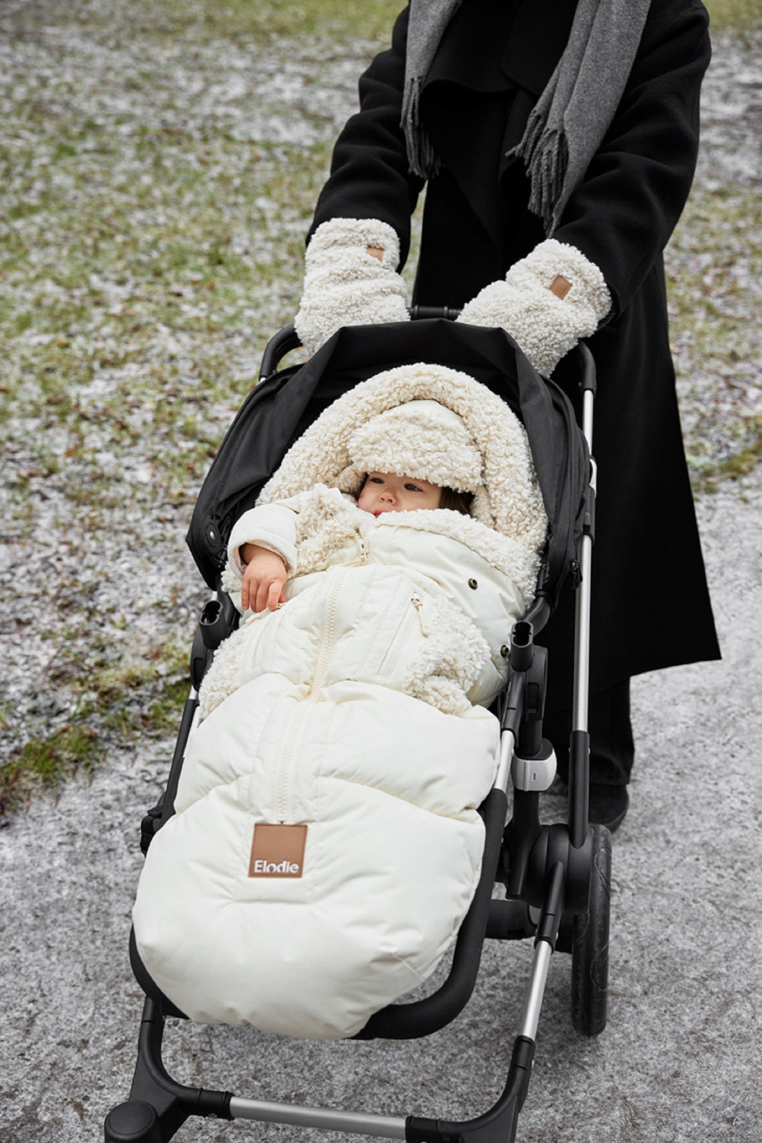 Elodie Details Mufki do wózka, Soft Sherpa