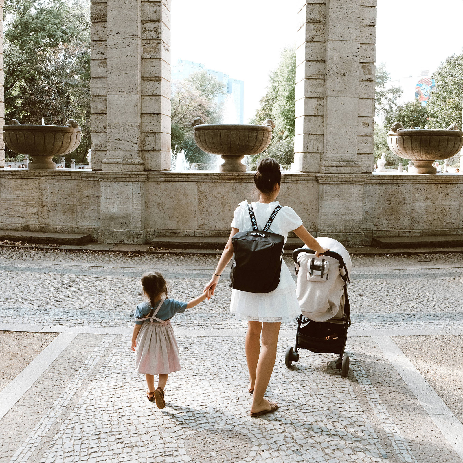 Elodie Details Wózek Mondo, (New) Moonshell Cream