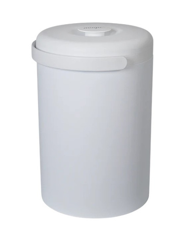 Kosz na zużyte pieluchy Magic Essential - biały (na 20 pieluch)