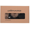 Cottonmoose Mufki z futerkiem do wózka 2 cz, Black