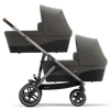 CYBEX WÓZEK GŁĘBOKO SPACEROWY DUO 2W1 GAZELLE S + KOSZ NA ZAKUPY | DEEP BLACK | CLASSIC BEIGE | SOHO GREY | KONFIGURATOR