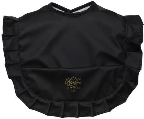 BJALLRA Śliniak łatwy do czyszczenia, Gold & Black