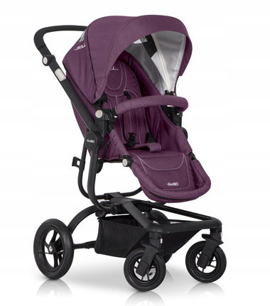 EASY GO WÓZEK 2W1 SOUL PURPLE FIOLETOWY 41813