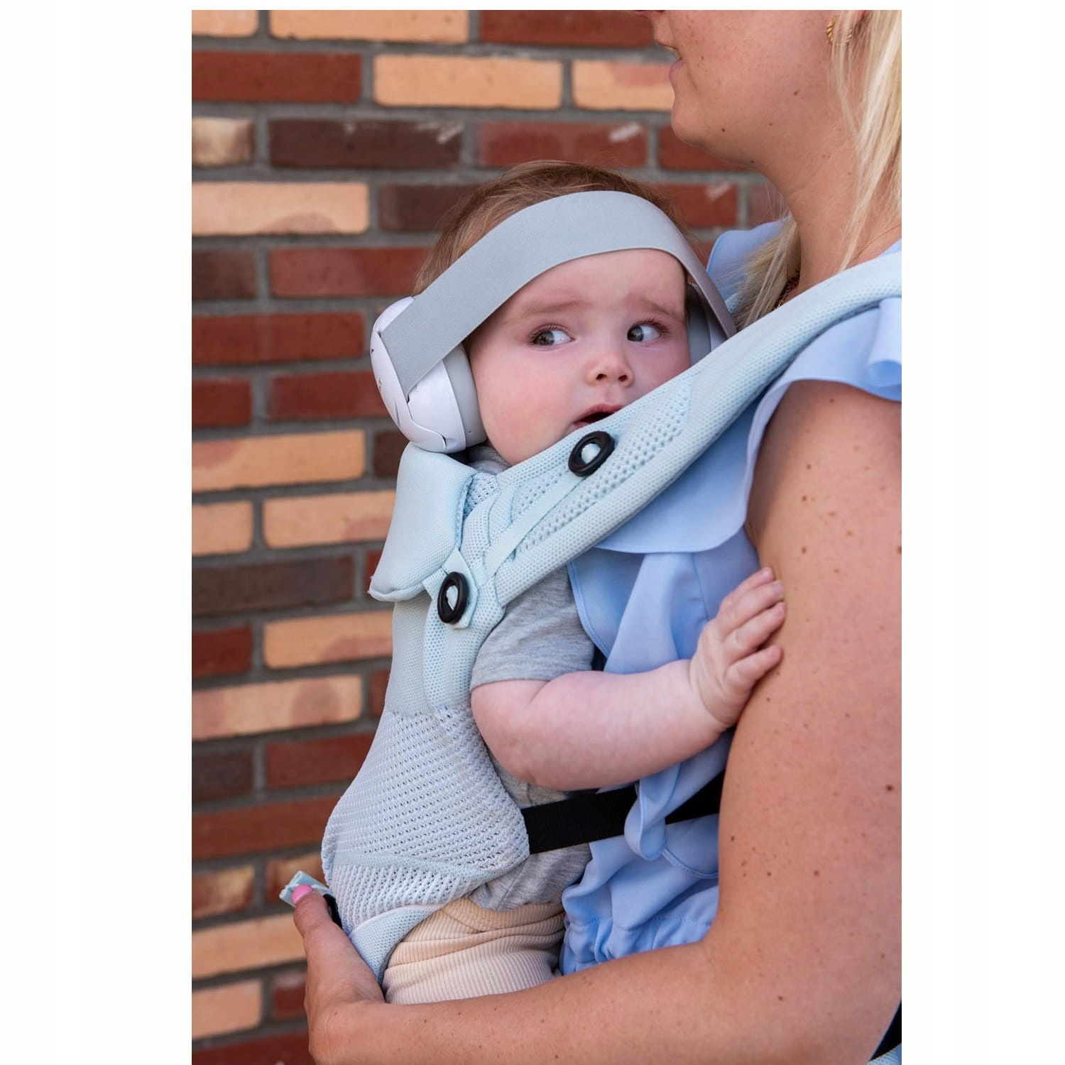 Słuchawki ochronne DOOKY Baby Earmuff white 0-3 l