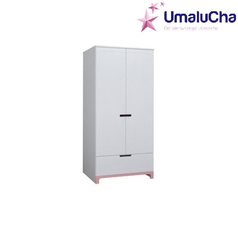 PINIO SZAFA 2-DRZWIOWA - DREWNO + PŁYTA LAMINOWANA