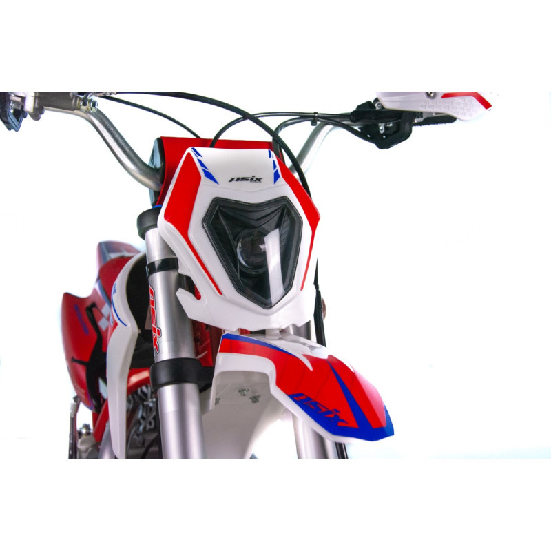 || ASIX Cross XB28 125 14/12 MANU E-ST, czerw-nieb