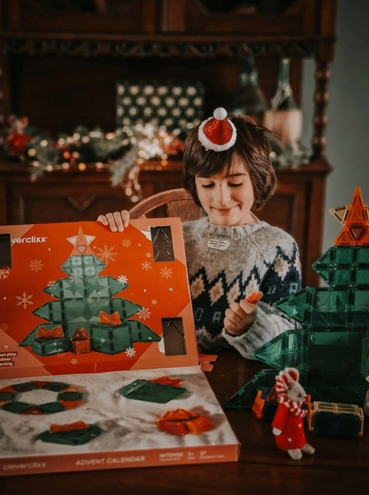 Cleverclixx Klocki magnetyczne Advent Calendar 37