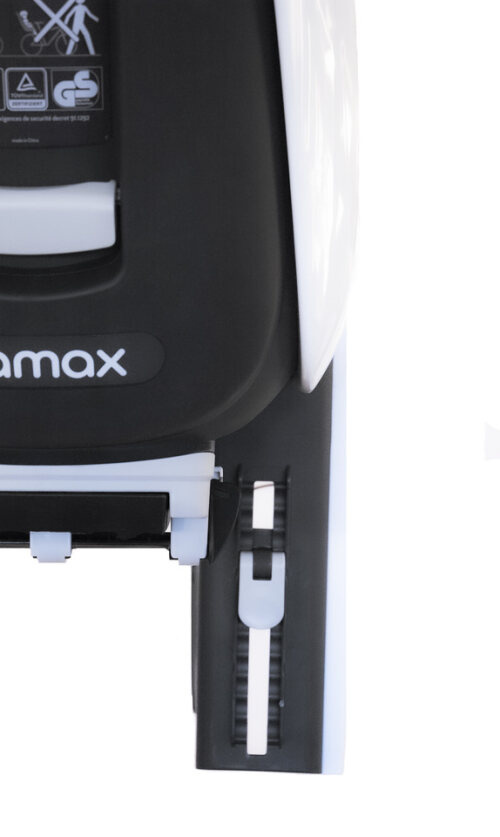 Hamax - Caress w/lockable bracket (frame mounted) - White/black