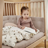 LEANDER - sheet for baby cot 2 pcs, cappucino