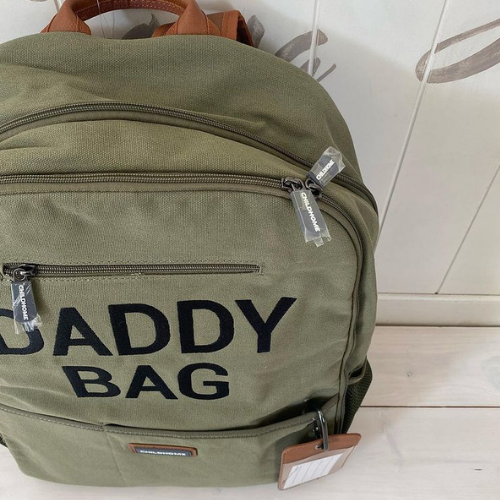 Childhome plecak dla Taty Daddy Bag, Khaki green