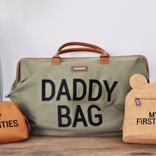 Childhome torba dla Taty Daddy Bag, Khaki green