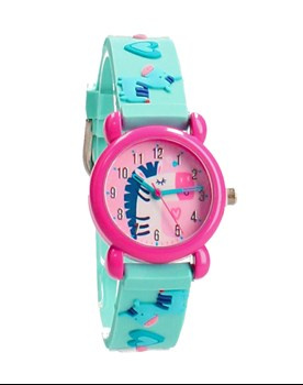 Zegarek dla dzieci PRET HappyTimes Zebra pink mint