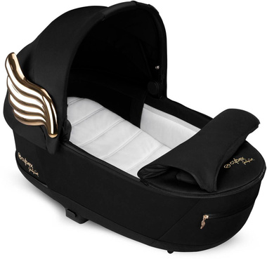|| CYBEX Gondola Priam 4.0 J Scott Black Gold Wing