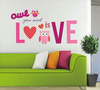 Dekoracje ścienne - Owl You Need Is Love