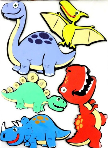 Dekoracje ścienne - Dinozaury