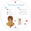 Cloud b® Louis Lion™ Smart Sensor - Szumiący Lew z czujnikiem dźwięku i pozytywką