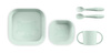 Zestaw stołowy 5-częściowy kwadratowy Dolce - Miętowy