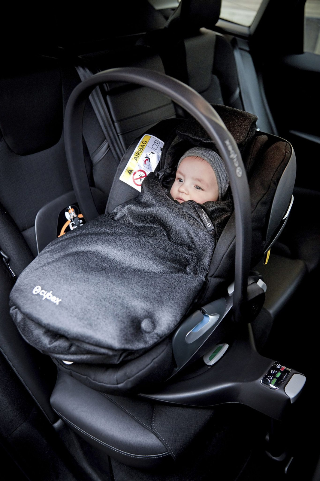 CYBEX zimowy Śpiworek do fotelika, black