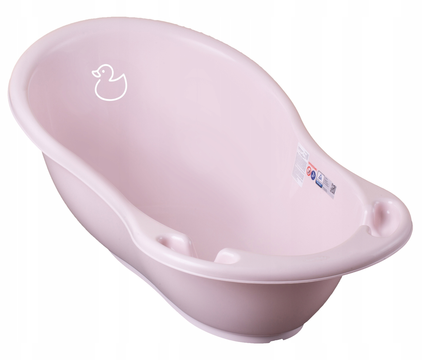 TEGA Wanienika mała 86 cm (z odpływem), Pink