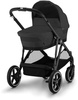 Zestaw 2w1 Cybex Wózek Gazelle S (Blk) Moon Black + Gondola Gazelle S  Moon Black