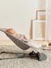 BabyBjorn Leżaczek Woven (Diamond) Sand Grey Beige