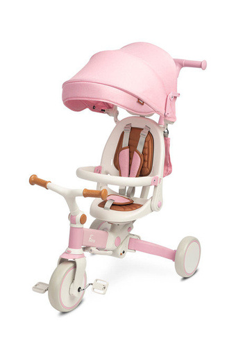 Rowerek 3-kołowy (& biegowy) Faro, Pink