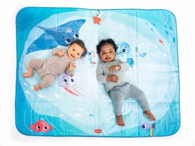 Mata edukacyjna/podróżna XL 140x113 cm - Skarby Oceanu