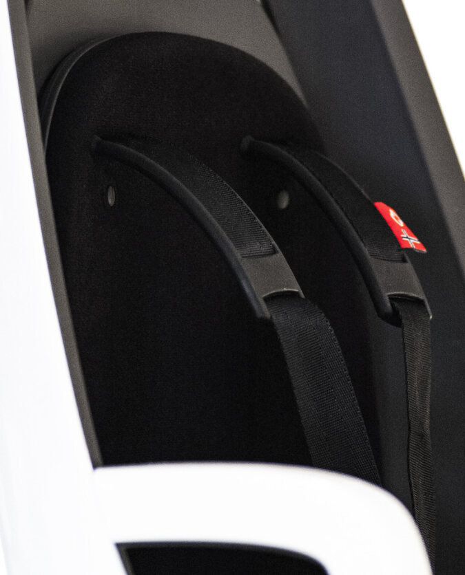 Hamax Fotelik rowerowy Caress (rama) White&Black