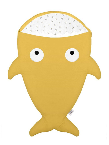 Baby Bites Śpiworek light Shark (1-18 m) Chicks Mustard Yellow