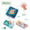 LILLIPUTIENS - Booklet with a mini-puppet multifunctional Lion Jack 9 m +