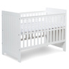 ŁÓŻECZKO 120X60 DO POKOJU DZIECIĘCEGO KLUPŚ PLUS BABY CLASSIC | BIALE WHITE | SZARE GREY