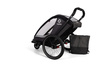 Hamax - Bike trailer for kids COCOON ONE- Grey/black