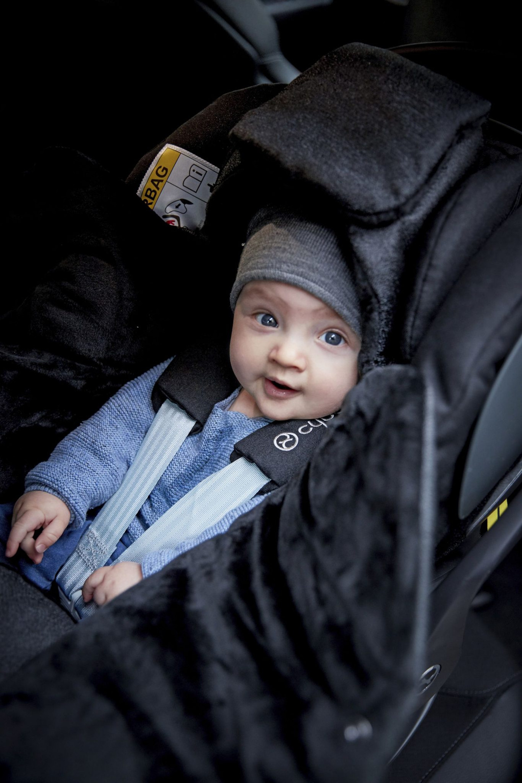 CYBEX zimowy Śpiworek do fotelika, black