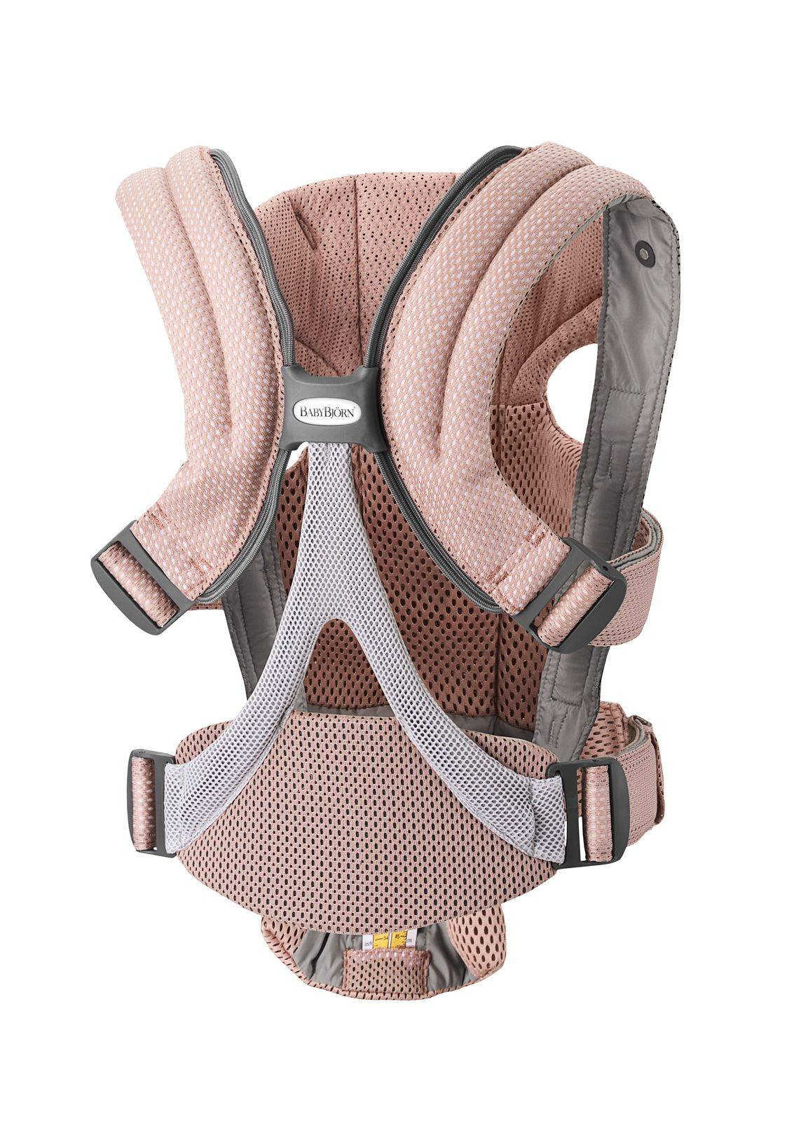 BABYBJORN Nosidełko Harmony 0-15 (Mesh) Dusty Pink