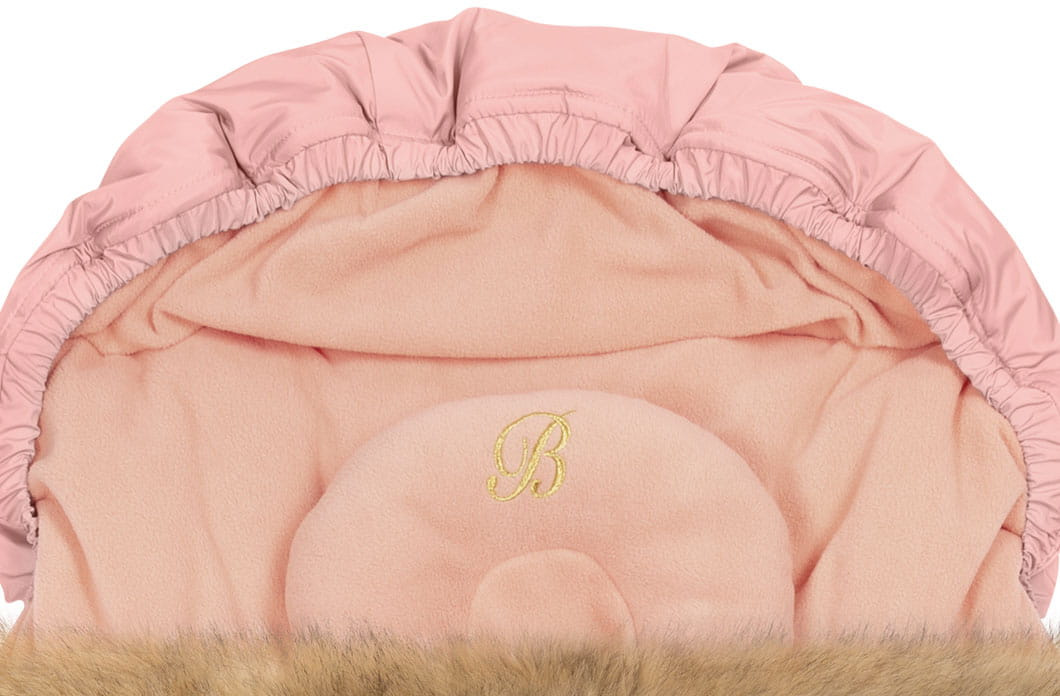 BJALLRA Śpiworek do wózka 3w1, Pink