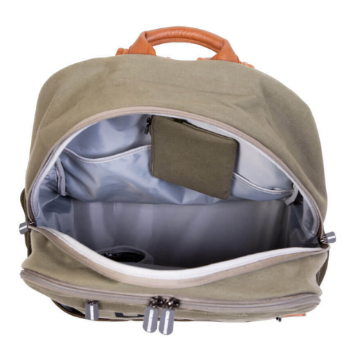 Childhome plecak dla Taty Daddy Bag, Khaki green
